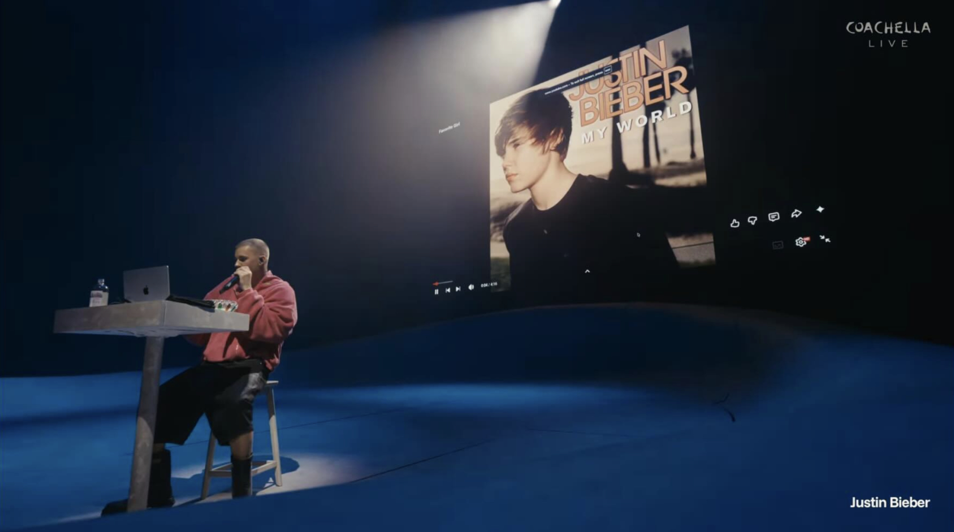 Justin Bieber chẳng thiết tha g&igrave; ăn mặc, đến quần tụt cũng chẳng c&ograve;n để xem- Ảnh 1.