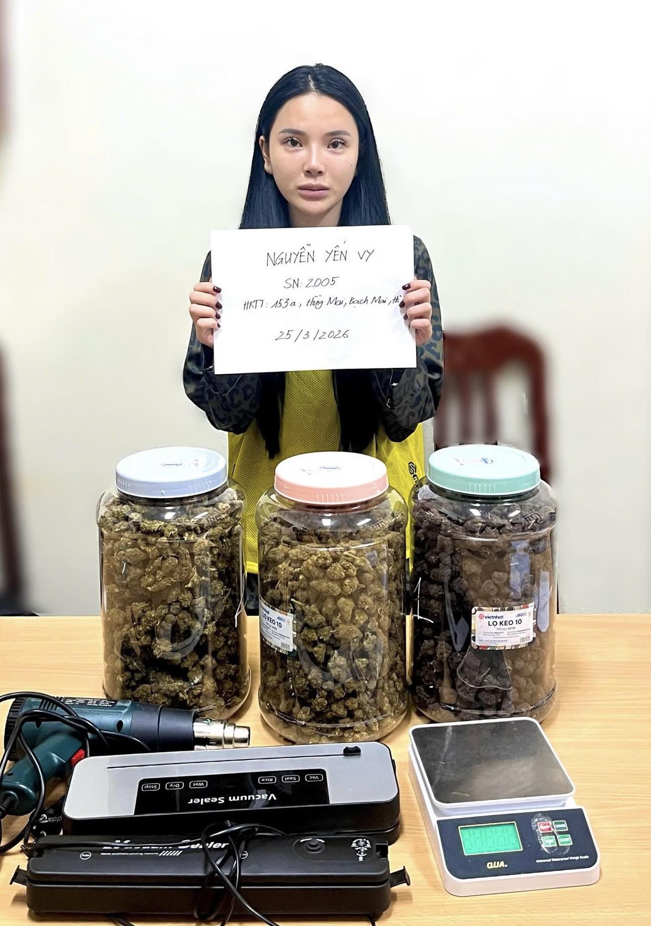 Bắt giữ Nguyễn Yến Vy SN 2005- Ảnh 1.