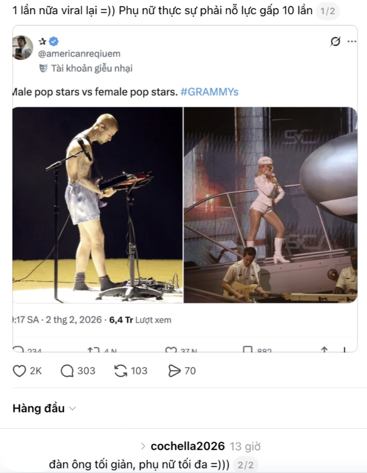 Tranh c&atilde;i căng nhất Coachella hiện tại: Justin Bieber ngồi h&aacute;t karaoke bỏ t&uacute;i 263 tỷ, nghệ sĩ nữ phải cố gắng đến mức n&agrave;o? - Ảnh 1.