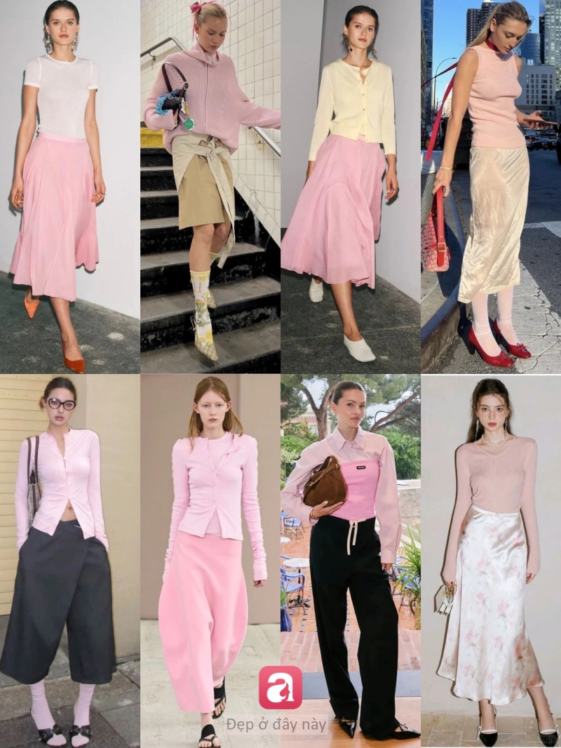 Tưởng kh&oacute; mặc nhưng lại cực t&ocirc;n da: 8 outfit m&agrave;u hồng đ&aacute;ng thử nhất xu&acirc;n h&egrave;- Ảnh 1.