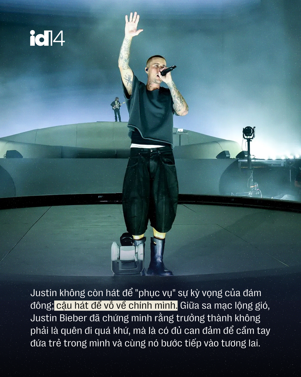 Justin Bieber tại Coachella 2026: Khi Ho&agrave;ng tử nhạc Pop kh&ocirc;ng c&ograve;n nợ thế giới n&agrave;y bất cứ điều g&igrave; - Ảnh 9.