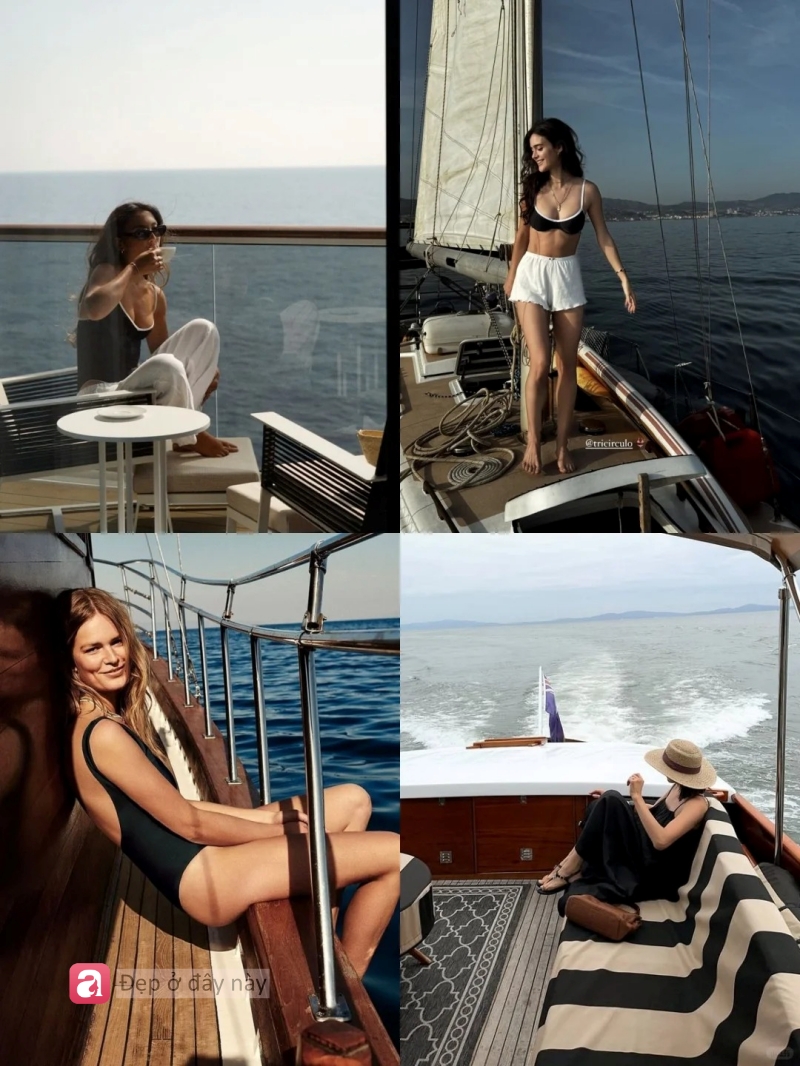 Đồ bơi &ldquo;old money&rdquo;: Kh&ocirc;ng cần hở bạo, chỉ cần tinh tế l&agrave; đủ sang - Ảnh 14.