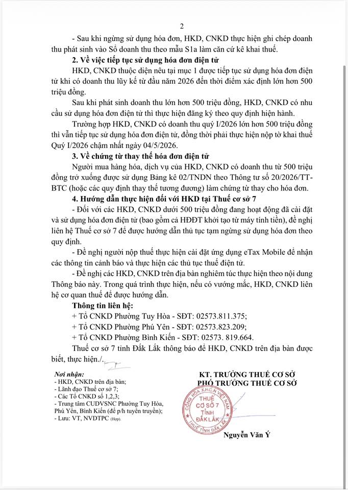 Xử phạt Hộ kinh doanh dưới 500 triệu đồng xuất hóa đơn điện tử: Chuyên gia Thuế nói gì?- Ảnh 2. Xử phạt Hộ kinh doanh dưới 500 triệu đồng xuất hóa đơn điện tử: Chuyên gia Thuế nói gì?- Ảnh 2.