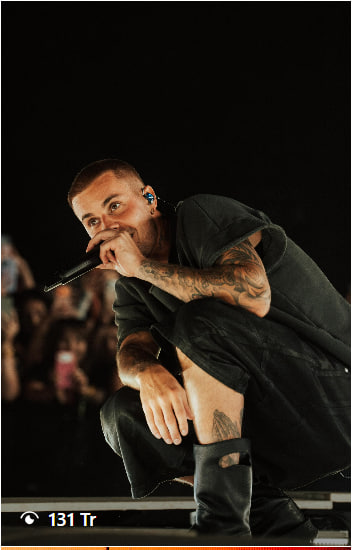 131 triệu lượt xem Justin Bieber h&aacute;t karaoke ở Coachella, gần 30 năm chưa ai l&agrave;m được điều n&agrave;y- Ảnh 1.