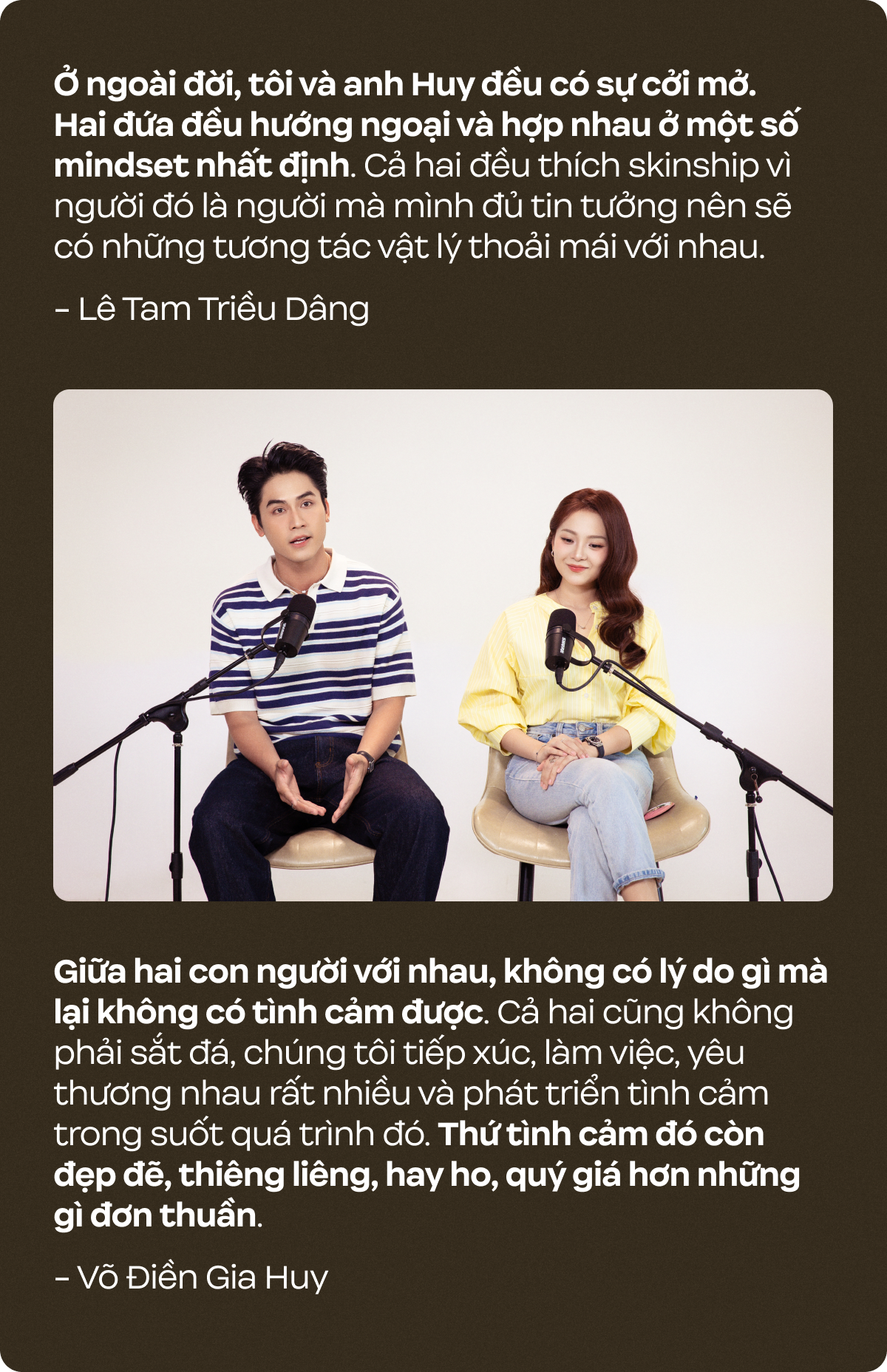 Võ Điền Gia Huy phủ nhận yêu Uyển Ân, Lê Tam Triều Dâng chốt hạ: Tôi không bận tâm vì hiểu và tin anh Huy- Ảnh 13. Võ Điền Gia Huy phủ nhận yêu Uyển Ân, Lê Tam Triều Dâng chốt hạ: Tôi không bận tâm vì hiểu và tin anh Huy- Ảnh 13.