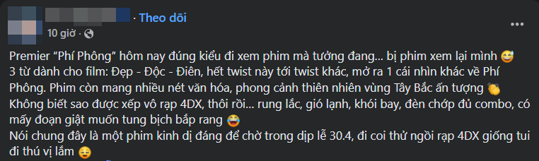 Dân tình review nóng Phí Phông: Khẳng định vị thế kinh dị Việt, người được khen nhất không phải Kiều Minh Tuấn- Ảnh 3. Dân tình review nóng Phí Phông: Khẳng định vị thế kinh dị Việt, người được khen nhất không phải Kiều Minh Tuấn- Ảnh 3.