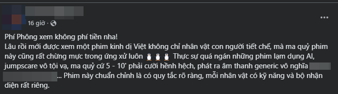 Dân tình review nóng Phí Phông: Khẳng định vị thế kinh dị Việt, người được khen nhất không phải Kiều Minh Tuấn- Ảnh 11. Dân tình review nóng Phí Phông: Khẳng định vị thế kinh dị Việt, người được khen nhất không phải Kiều Minh Tuấn- Ảnh 11.