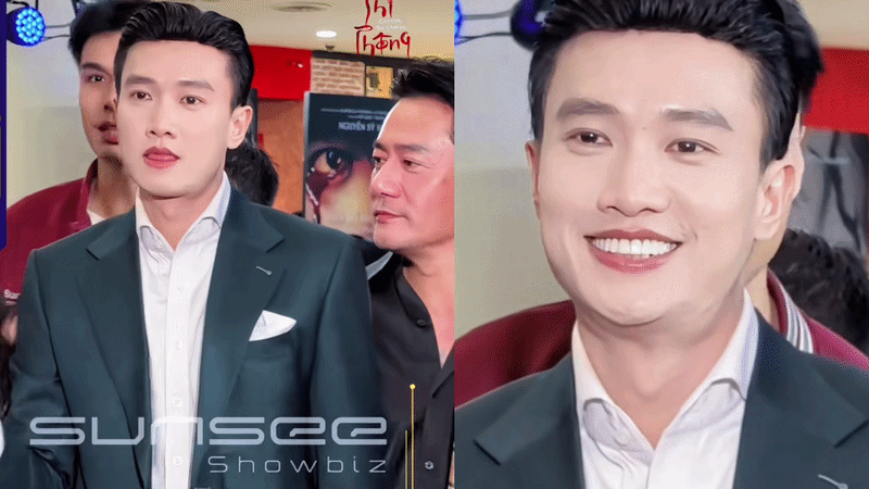 Quốc Trường lộ diện g&acirc;y sốc: Lớp trang điểm trắng b&oacute;c, kẻ cả viền m&ocirc;i- Ảnh 1.