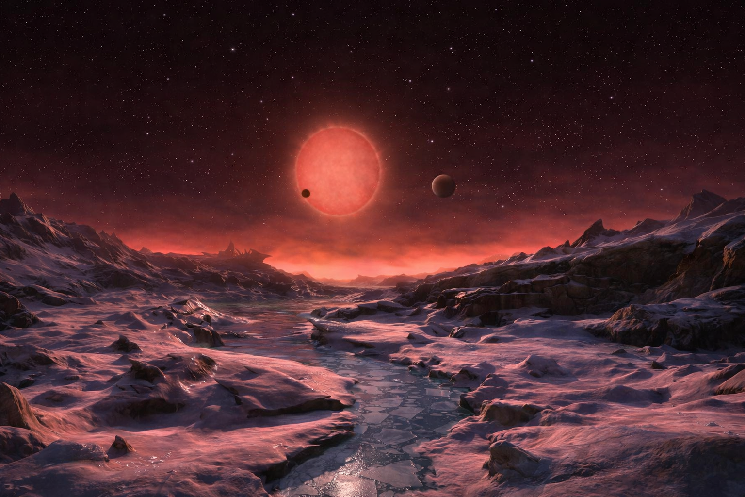 Tin xấu từ thế giới 7 hành tinh "gần giống Trái Đất" - Ảnh 1.