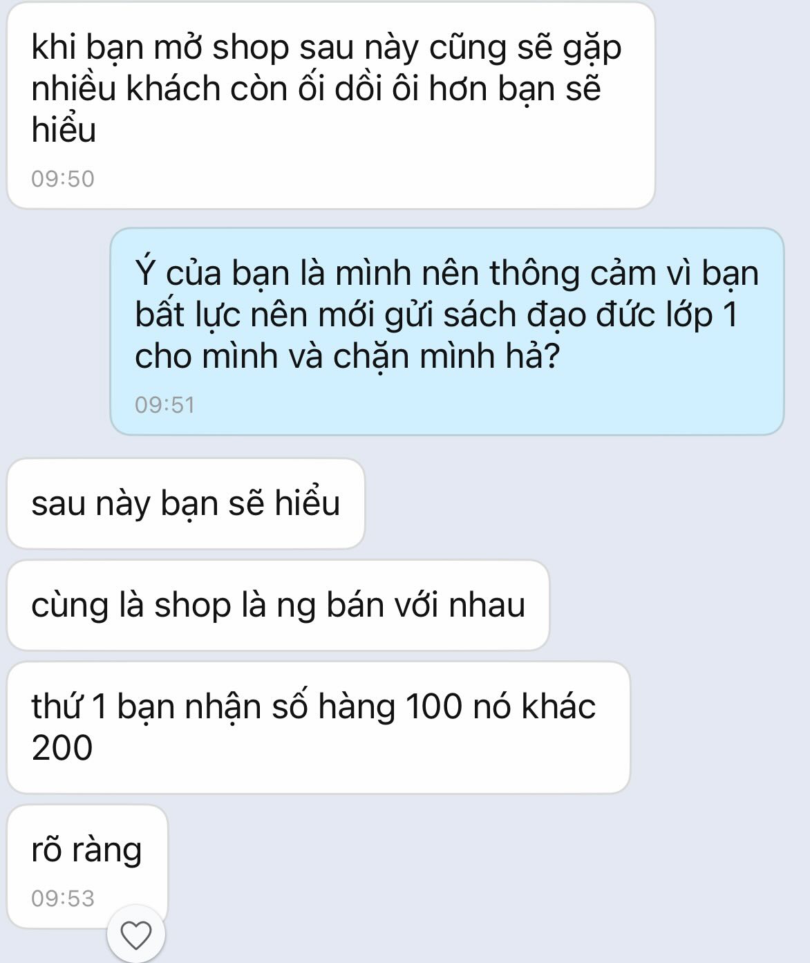 Shop gửi nhầm h&agrave;ng c&ograve;n &ldquo;tặng&rdquo; s&aacute;ch đạo đức dằn mặt kh&aacute;ch, phản hồi giữa drama: C&oacute; g&igrave; l&ecirc;n cơ quan chức năng l&agrave;m việc- Ảnh 7.