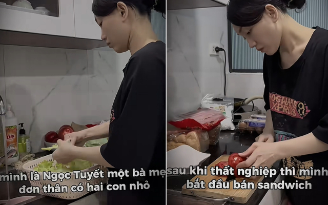 Hoa hậu l&agrave;m &ldquo;mẹ đơn th&acirc;n b&aacute;n sandwich, đi gi&uacute;p việc&rdquo; ở H&agrave; Nội bỗng kho&aacute; sạch clip, tiết lộ l&yacute; do tạm nghỉ b&aacute;n - Ảnh 1.