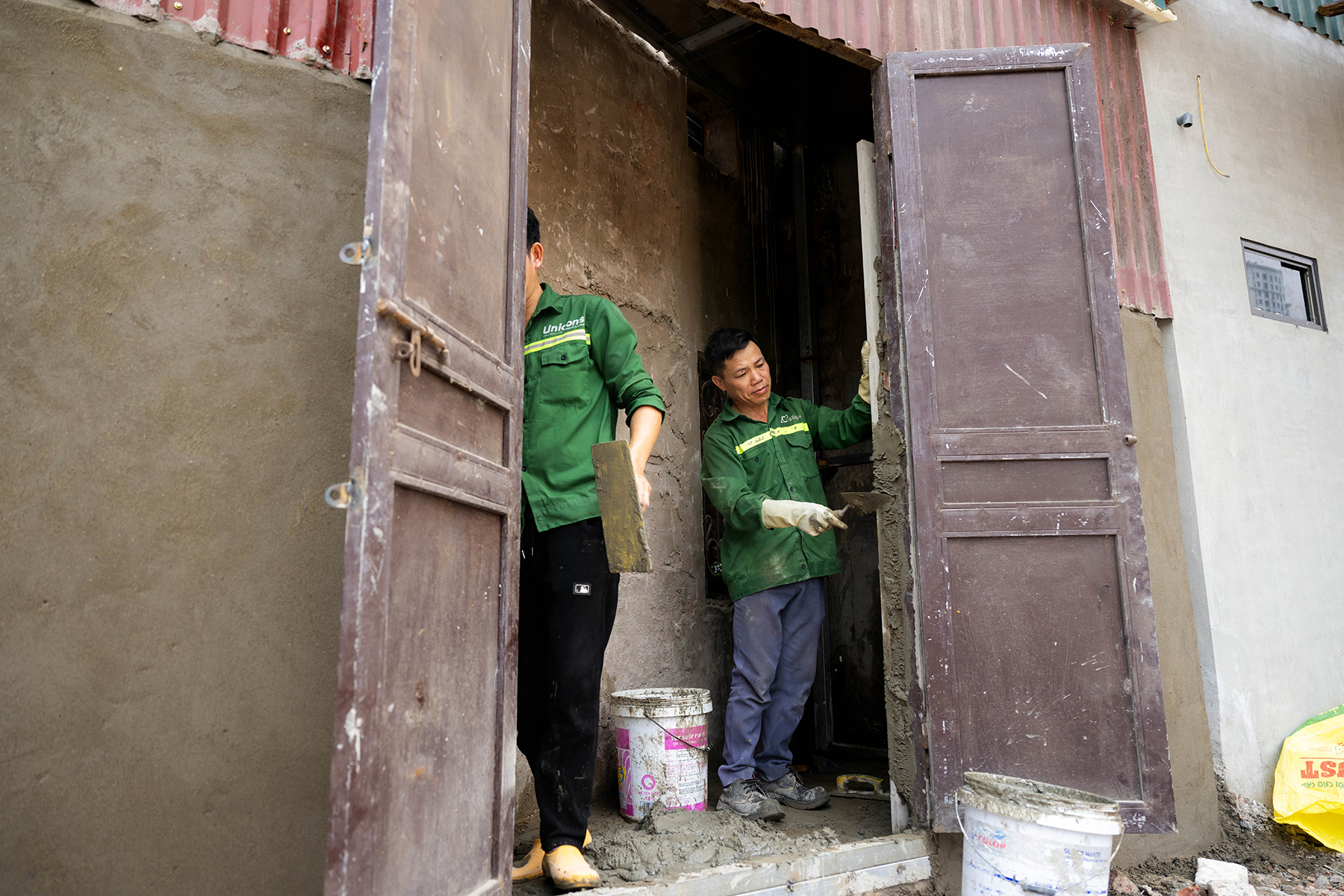 Cận cảnh loạt nhà siêu mỏng, siêu méo trên tuyến đường 500m ở Hà Nội- Ảnh 8. Cận cảnh loạt nhà siêu mỏng, siêu méo trên tuyến đường 500m ở Hà Nội- Ảnh 8.