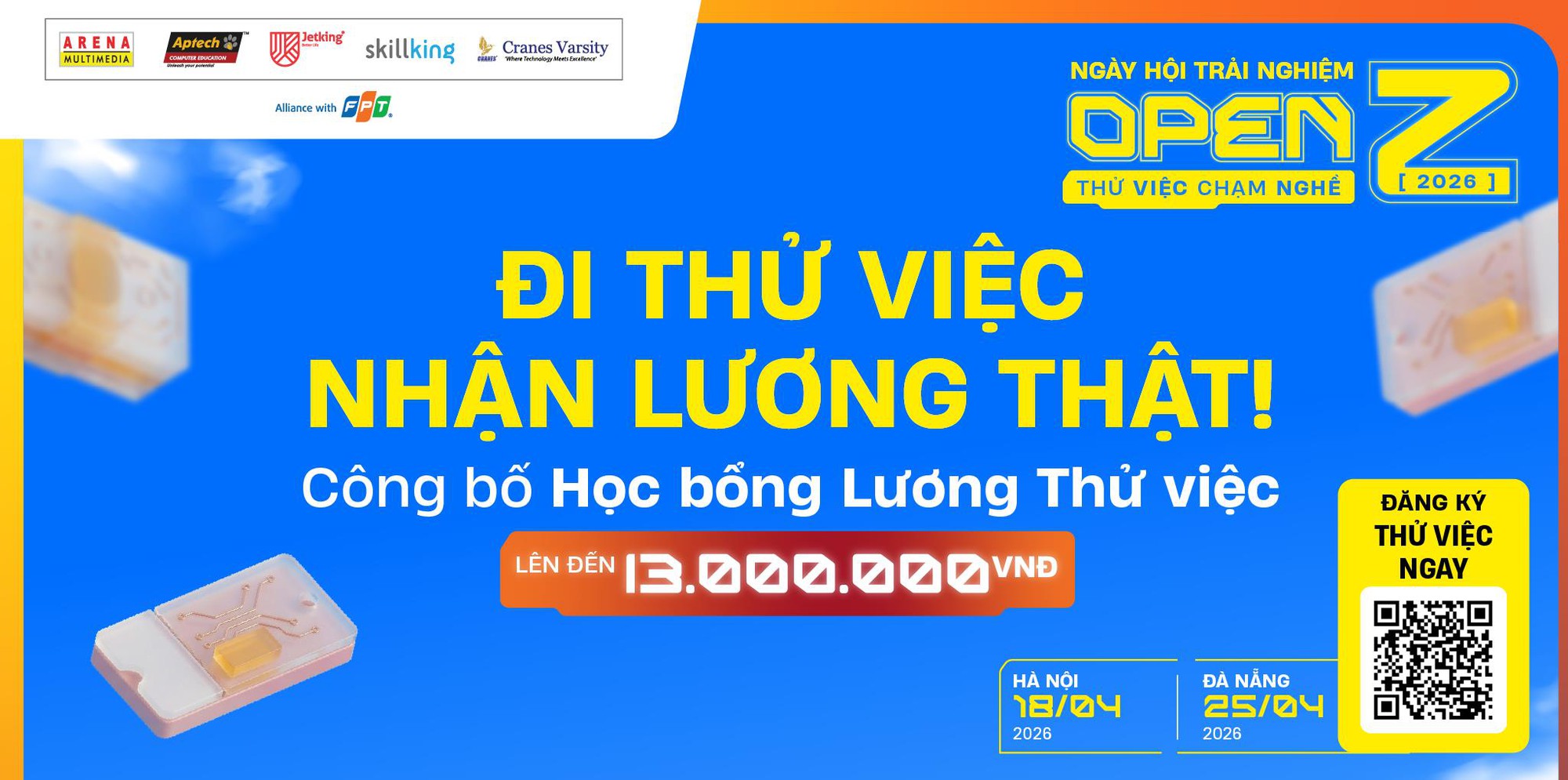 Đi làm thử trước khi học thật: Gen Z rủ nhau “test nghề” tại OPEN Z 2026 - Ảnh 2. Đi làm thử trước khi học thật: Gen Z rủ nhau “test nghề” tại OPEN Z 2026 - Ảnh 2.