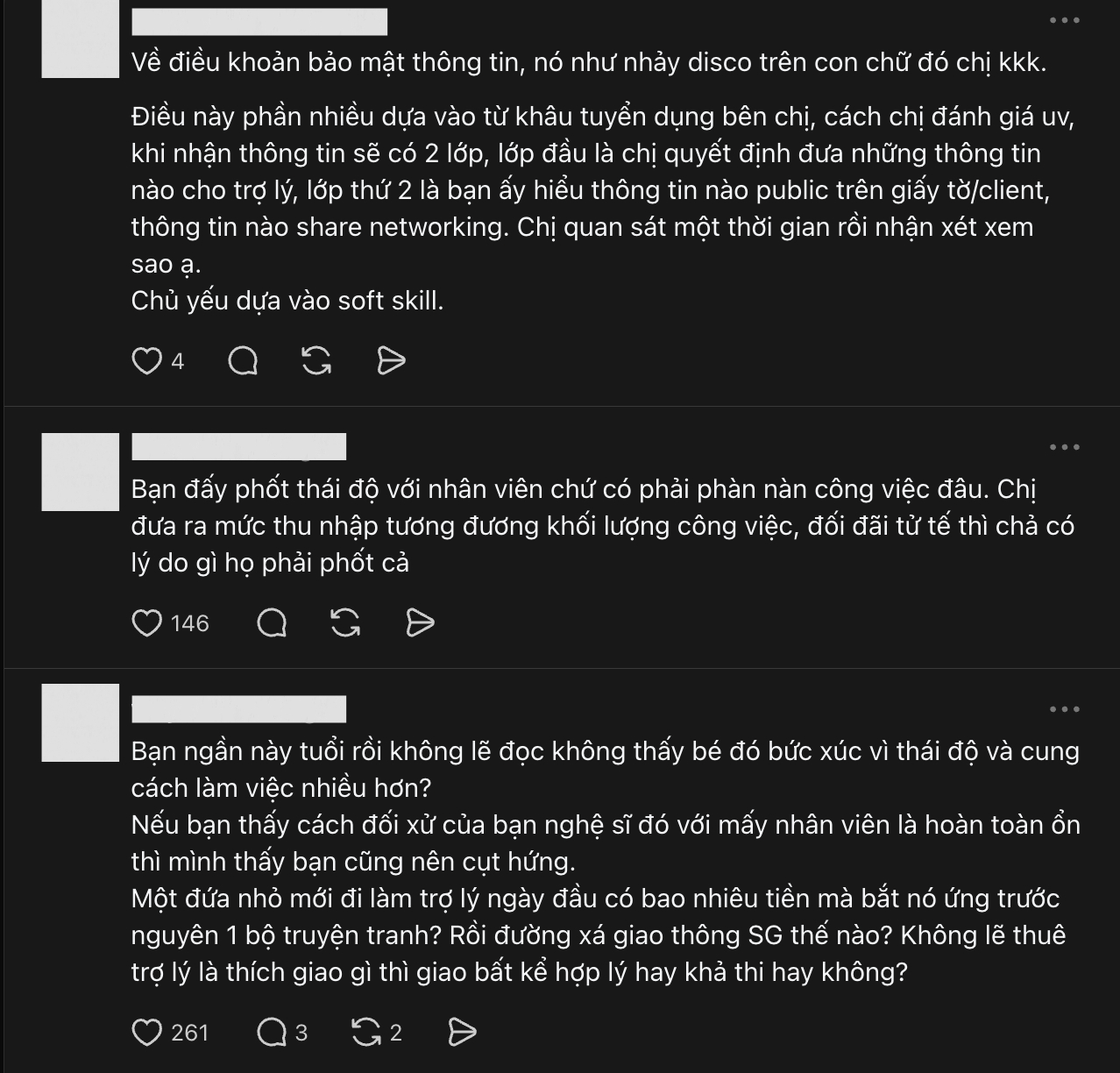 1 Hoa hậu Vbiz ph&aacute;t ng&ocirc;n đến drama trợ l&yacute; hot nhất Threads, netizen ph&aacute;t quạo: "Chị n&oacute;i chị c&oacute; nghĩ kh&ocirc;ng vậy?" - Ảnh 2.