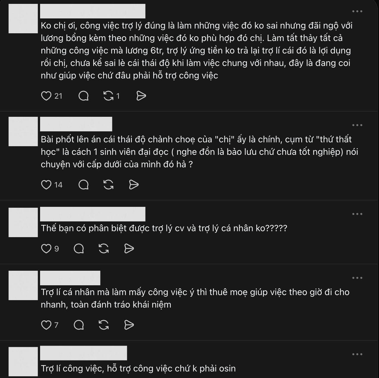 1 Hoa hậu Vbiz ph&aacute;t ng&ocirc;n đến drama trợ l&yacute; hot nhất Threads, netizen ph&aacute;t quạo: "Chị n&oacute;i chị c&oacute; nghĩ kh&ocirc;ng vậy?" - Ảnh 4.