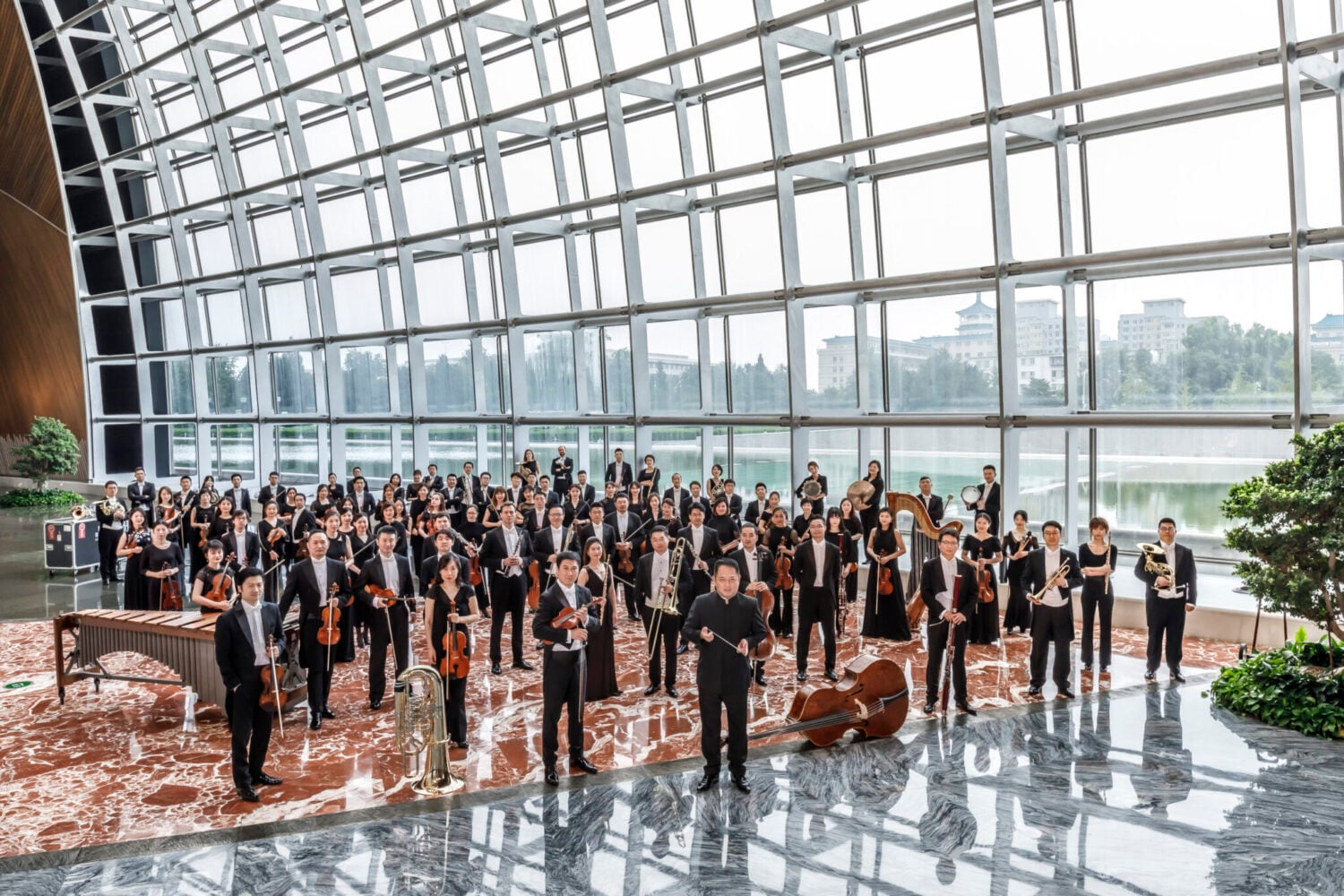 C&ocirc;ng tr&igrave;nh phu nh&acirc;n TBT T&ocirc; L&acirc;m vừa thăm: Bao quanh bởi hồ nh&acirc;n tạo, c&oacute; lối v&agrave;o qua h&agrave;nh lang ngầm - Ảnh 6.