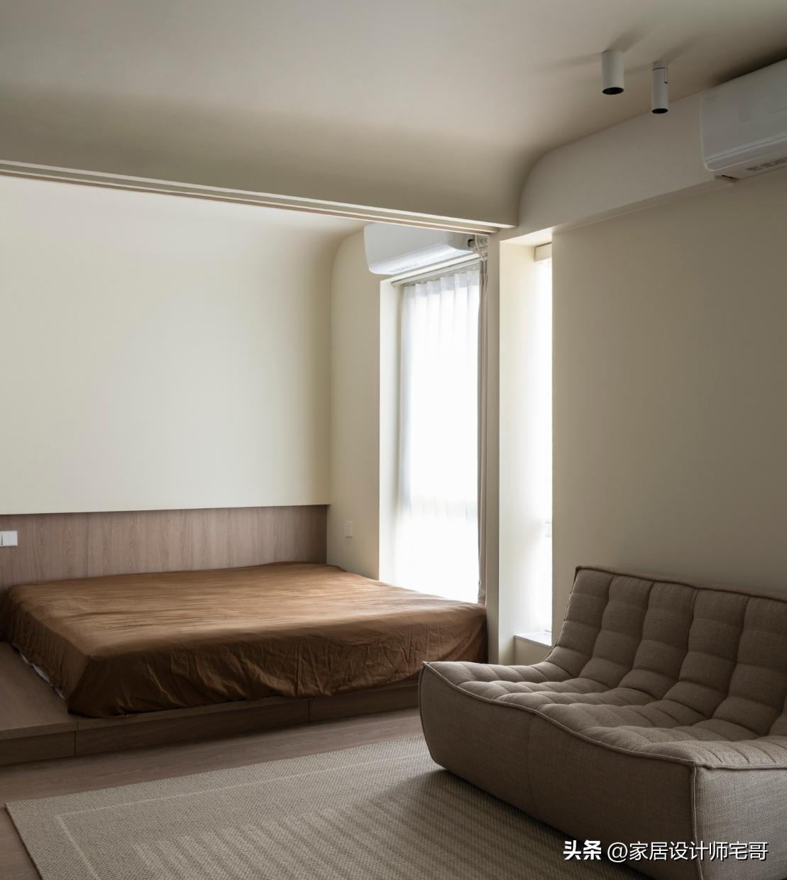 Chỉ 45m&sup2; nhưng chia được 3 ph&ograve;ng ngủ: B&agrave;i to&aacute;n nh&agrave; nhỏ được giải qu&aacute; th&ocirc;ng minh- Ảnh 5.