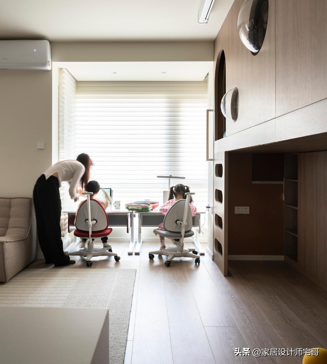 Chỉ 45m&sup2; nhưng chia được 3 ph&ograve;ng ngủ: B&agrave;i to&aacute;n nh&agrave; nhỏ được giải qu&aacute; th&ocirc;ng minh- Ảnh 11.