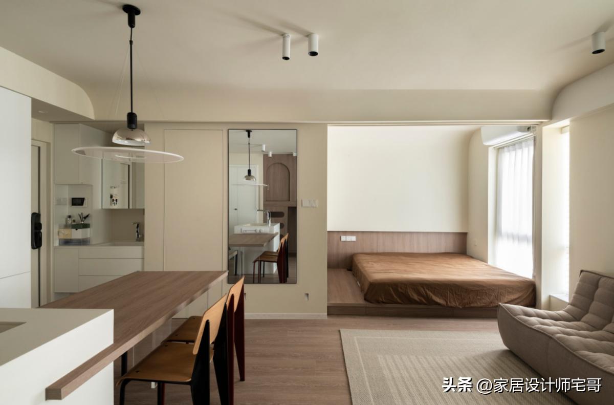 Chỉ 45m&sup2; nhưng chia được 3 ph&ograve;ng ngủ: B&agrave;i to&aacute;n nh&agrave; nhỏ được giải qu&aacute; th&ocirc;ng minh- Ảnh 6.