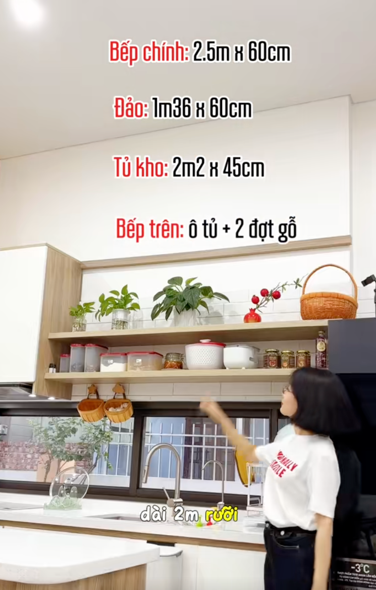 Phụ nữ độc th&acirc;n tuổi 40: Chi 800 triệu tự x&acirc;y nh&agrave;, căn bếp nhỏ xinh, đầy đủ tiện nghi m&agrave; vẫn tiết kiệm tối đa ng&acirc;n s&aacute;ch- Ảnh 3.