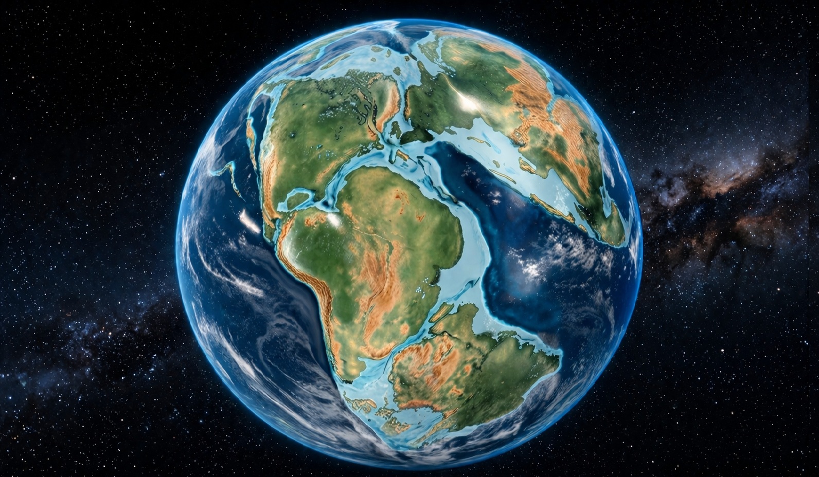 Vỏ Tr&aacute;i Đất ch&igrave;m xuống, kho b&aacute;u v&ocirc; song xuất hiện - Ảnh 1.