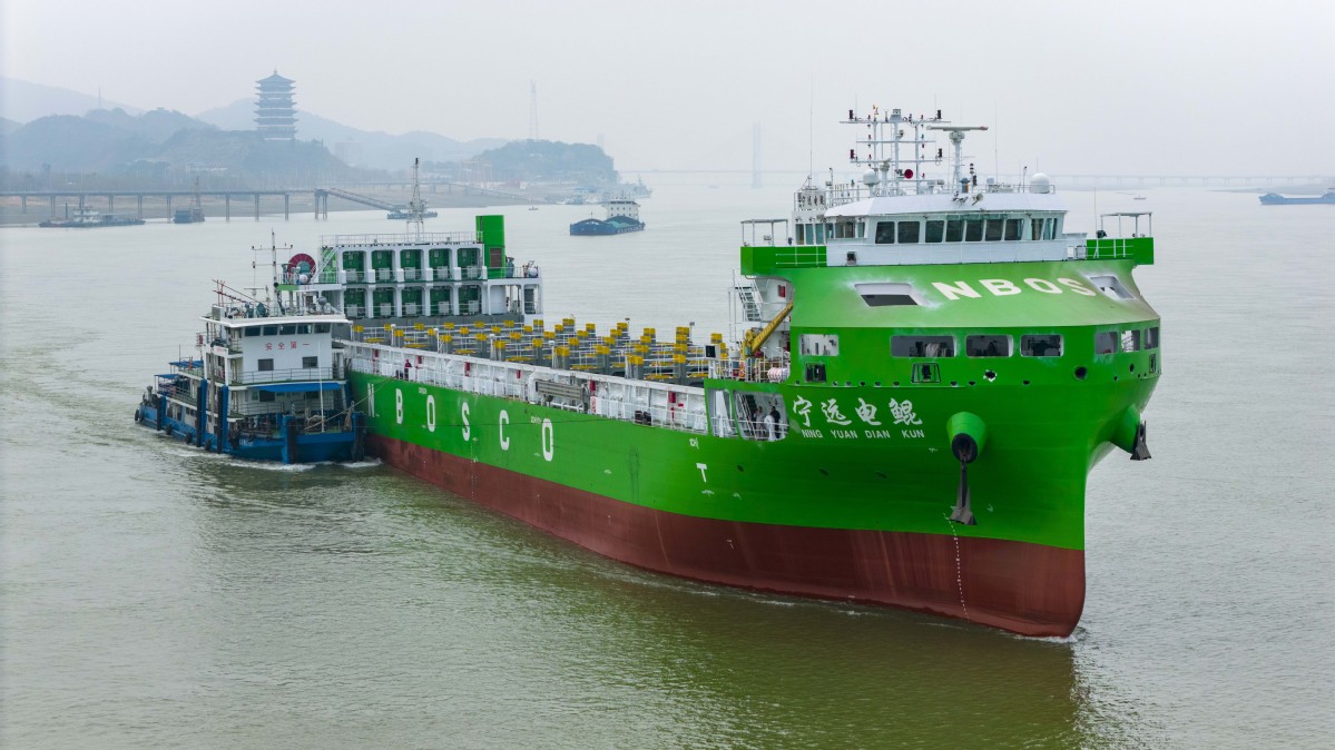 Trung Quốc c&ocirc;ng bố cỗ m&aacute;y "c&otilde;ng container" tr&ecirc;n biển g&acirc;y chấn động: Kh&ocirc;ng chỉ mạnh m&agrave; c&ograve;n th&ocirc;ng minh!- Ảnh 2.