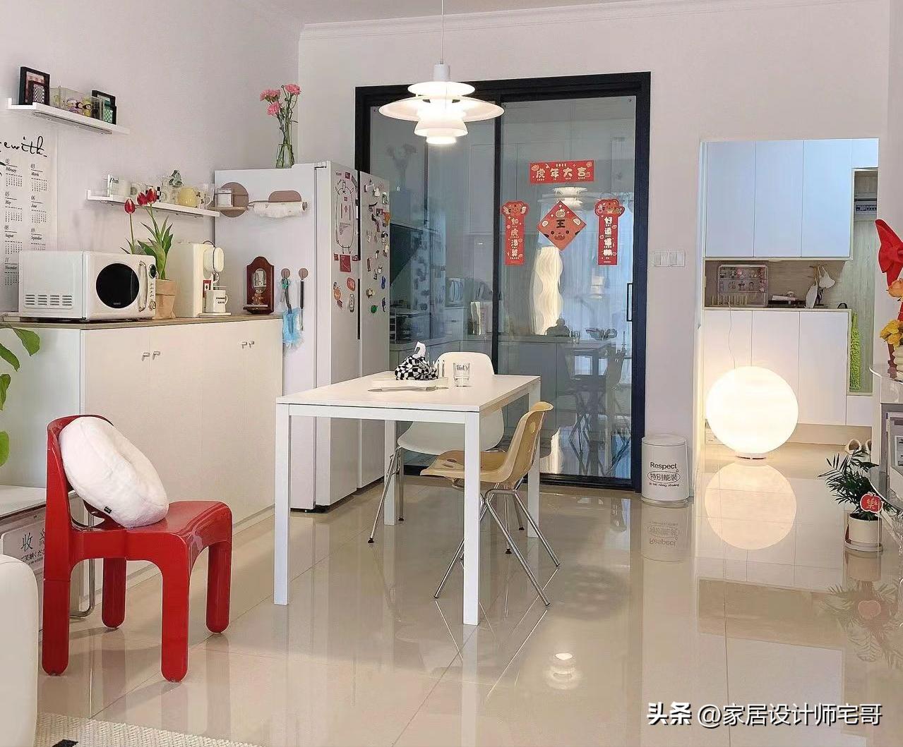 Căn hộ 69m&sup2; được cải tạo với chi ph&iacute; hơn 500 triệu: Nhỏ nhưng tinh tế đến mức ai xem cũng muốn học theo- Ảnh 3.