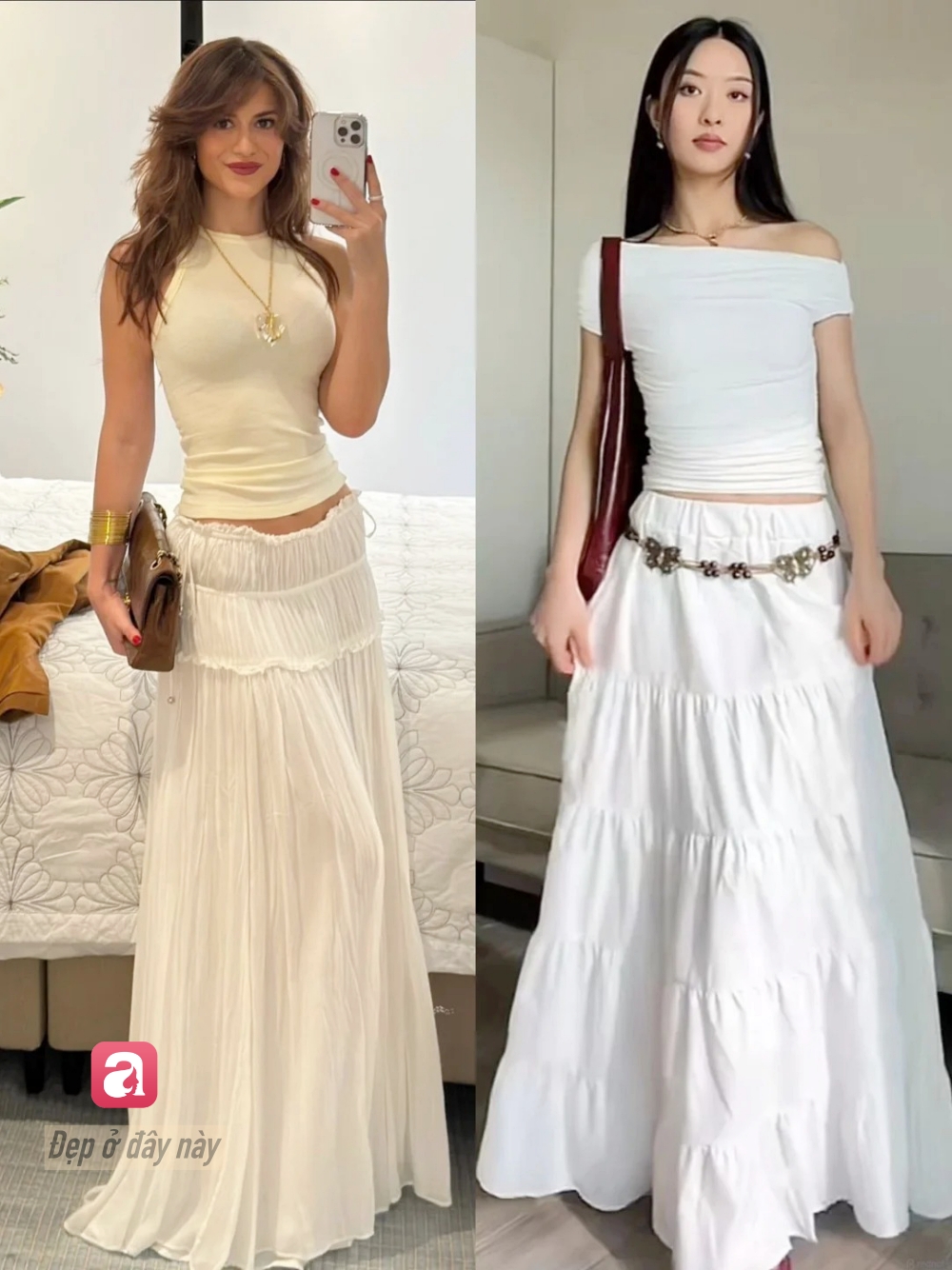 V&aacute;y th&ocirc; trắng ch&iacute;nh l&agrave; &ldquo;chiếc v&aacute;y quốc d&acirc;n&rdquo; h&egrave; 2026, mặc kiểu g&igrave; cũng ra kh&iacute; chất sang xịn- Ảnh 4.