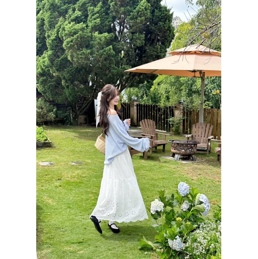 V&aacute;y th&ocirc; trắng ch&iacute;nh l&agrave; &ldquo;chiếc v&aacute;y quốc d&acirc;n&rdquo; h&egrave; 2026, mặc kiểu g&igrave; cũng ra kh&iacute; chất sang xịn- Ảnh 10.