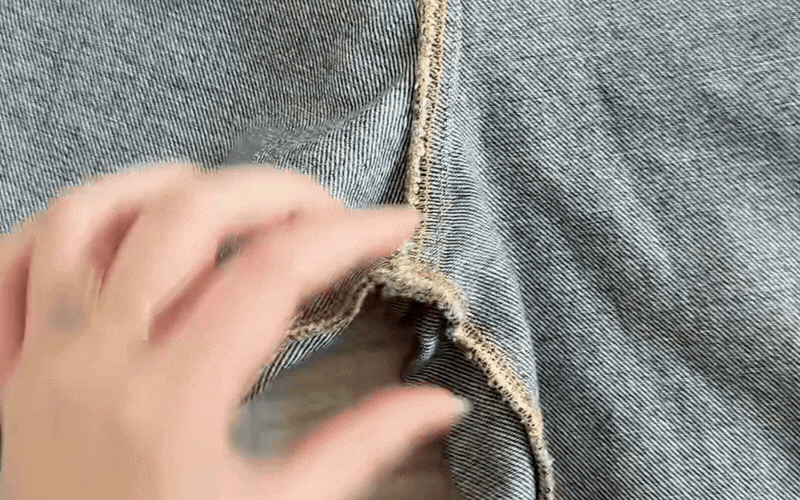 Kh&ocirc;ng cần mặc thử, đ&acirc;y l&agrave; mẹo để ph&acirc;n biệt quần jeans xịn hay kh&ocirc;ng chỉ bằng mắt thường!- Ảnh 3.