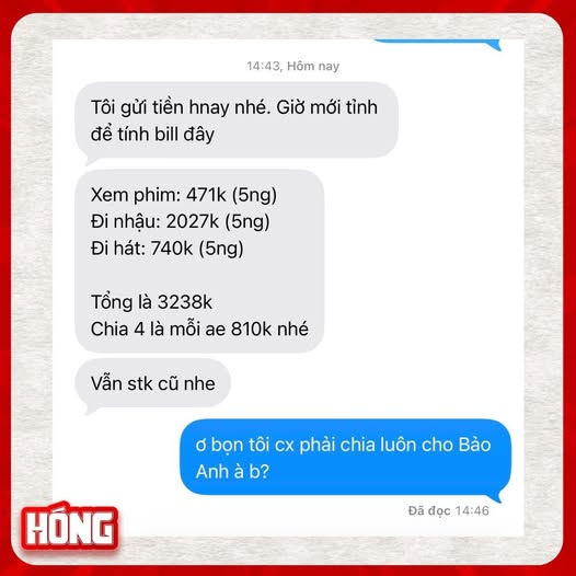 Vụ "chia bill" k&igrave; cục nhất MXH h&ocirc;m nay: H&oacute;a ra sau lưng người y&ecirc;u đ&agrave;n &ocirc;ng c&oacute; thể "kh&ocirc;n lỏi" cỡ n&agrave;y- Ảnh 1.