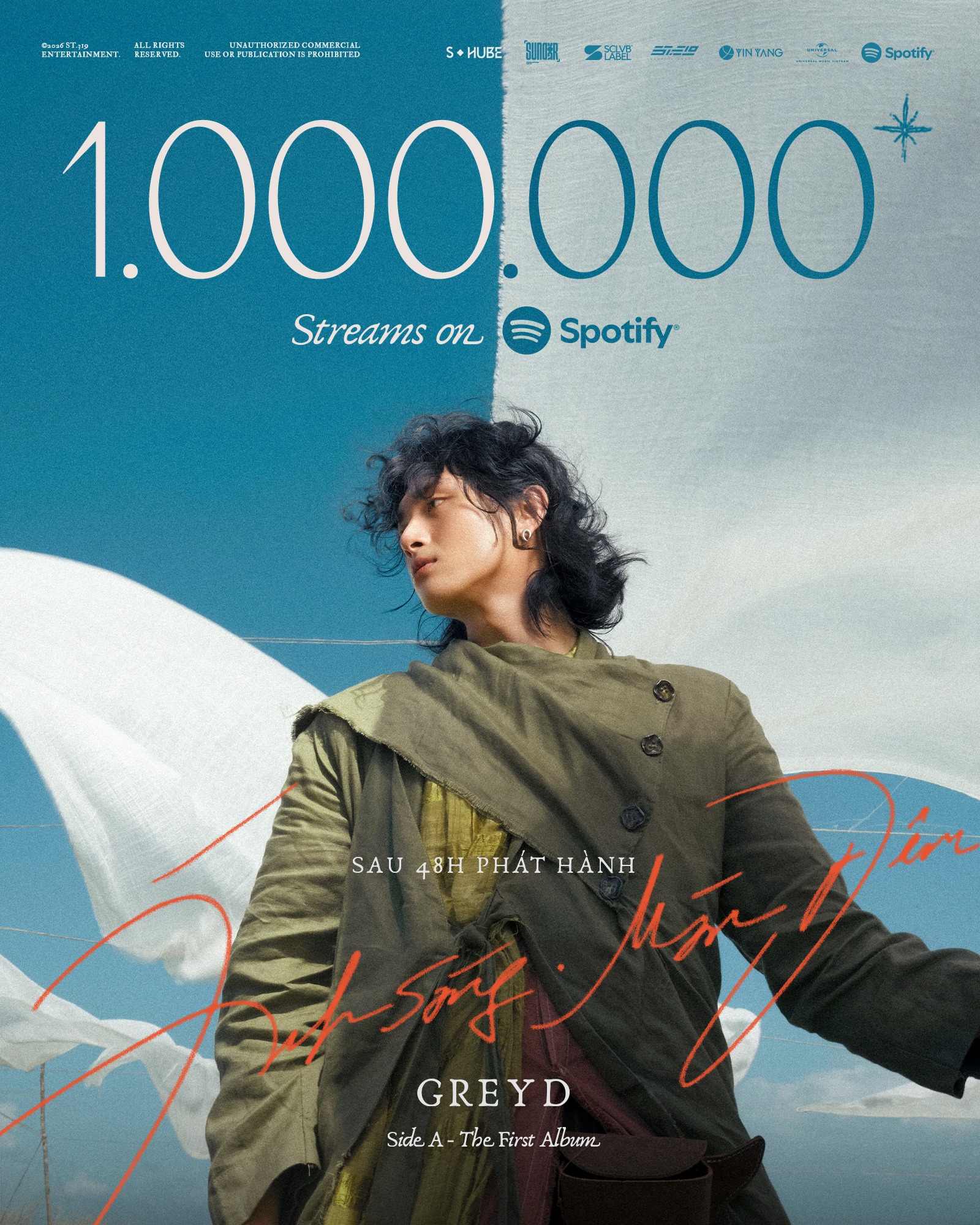 Album hot nhất Việt Nam hiện tại: Nam ca sĩ mất t&iacute;ch 2 năm đ&aacute;nh bại BTS, bao v&acirc;y HIEUTHUHAI- Ảnh 5.