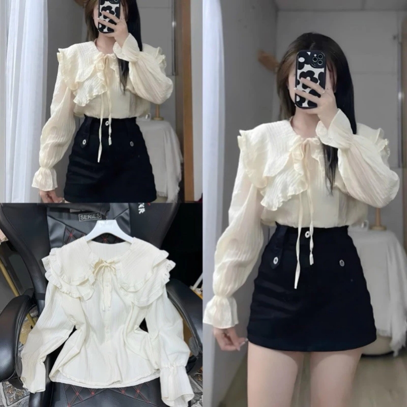 Tưởng "sến sẩm" nhưng đ&acirc;y lại l&agrave; chi tiết cứu rỗi mọi v&oacute;c d&aacute;ng, l&agrave;m khuynh đảo tủ đồ nhất năm 2026- Ảnh 26.