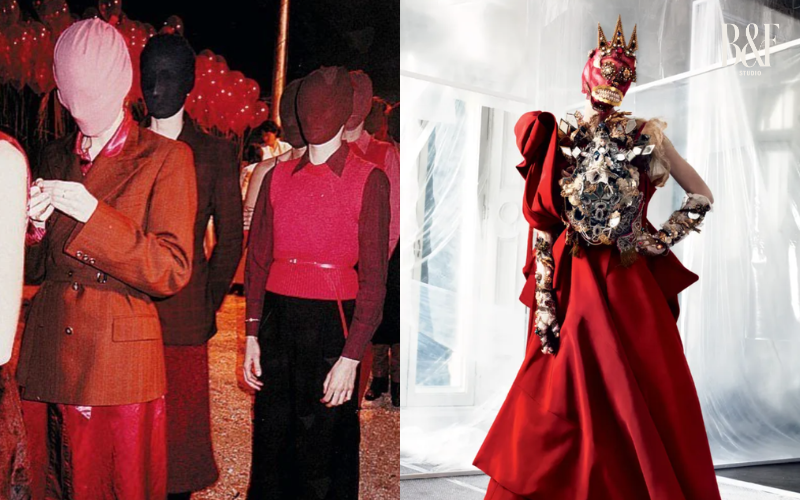 Show Maison Margiela Thu/Đ&ocirc;ng 2026 g&acirc;y b&atilde;o MXH: Hứa Quang H&aacute;n cũng c&oacute; mặt, model catwalk gần như kh&ocirc;ng thấy đường- Ảnh 12.