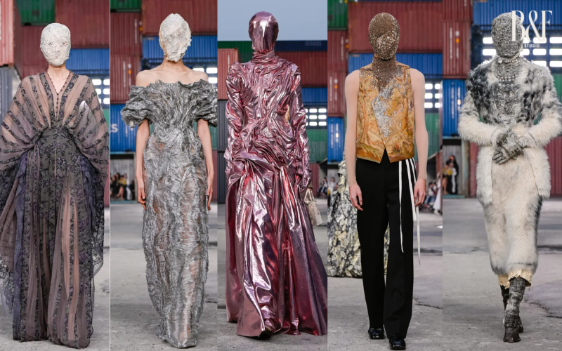 Show Maison Margiela Thu/Đ&ocirc;ng 2026 g&acirc;y b&atilde;o MXH: Hứa Quang H&aacute;n cũng c&oacute; mặt, model catwalk gần như kh&ocirc;ng thấy đường- Ảnh 13.