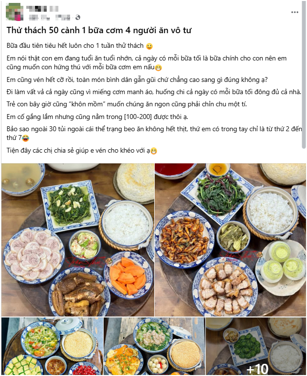 Tham gia thử thách "50k nấu mâm cơm 4 người ăn vô tư": Chị gái ở Hà Nội cầu cứu ngay ngày đầu tiên!- Ảnh 1. Tham gia thử thách "50k nấu mâm cơm 4 người ăn vô tư": Chị gái ở Hà Nội cầu cứu ngay ngày đầu tiên!- Ảnh 1.