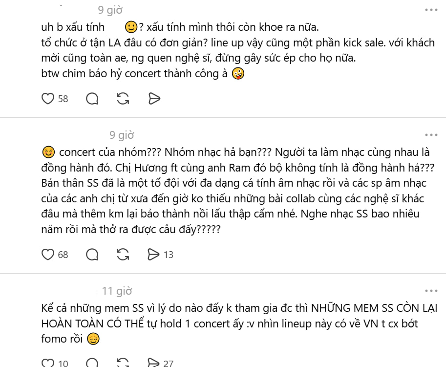 Line-up concert tại Mỹ của SpaceSpeakers bị ch&ecirc; &ldquo;mất chất&rdquo;- Ảnh 4.