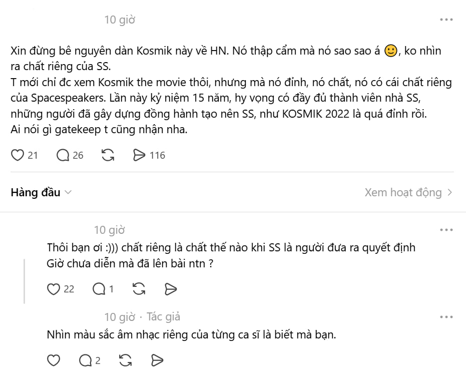 Line-up concert tại Mỹ của SpaceSpeakers bị ch&ecirc; &ldquo;mất chất&rdquo;- Ảnh 3.