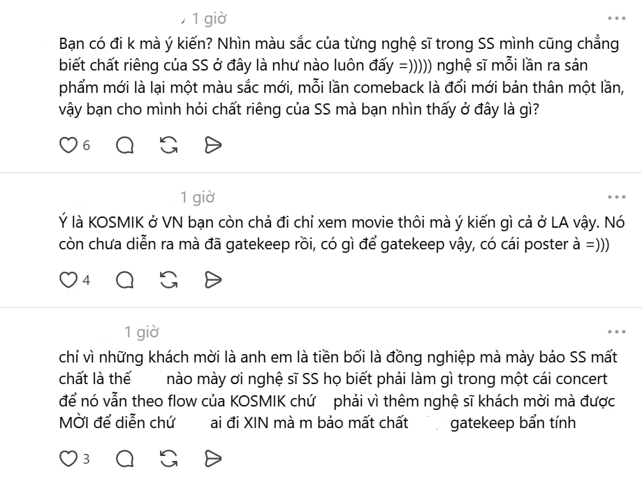 Line-up concert tại Mỹ của SpaceSpeakers bị ch&ecirc; &ldquo;mất chất&rdquo;- Ảnh 6.