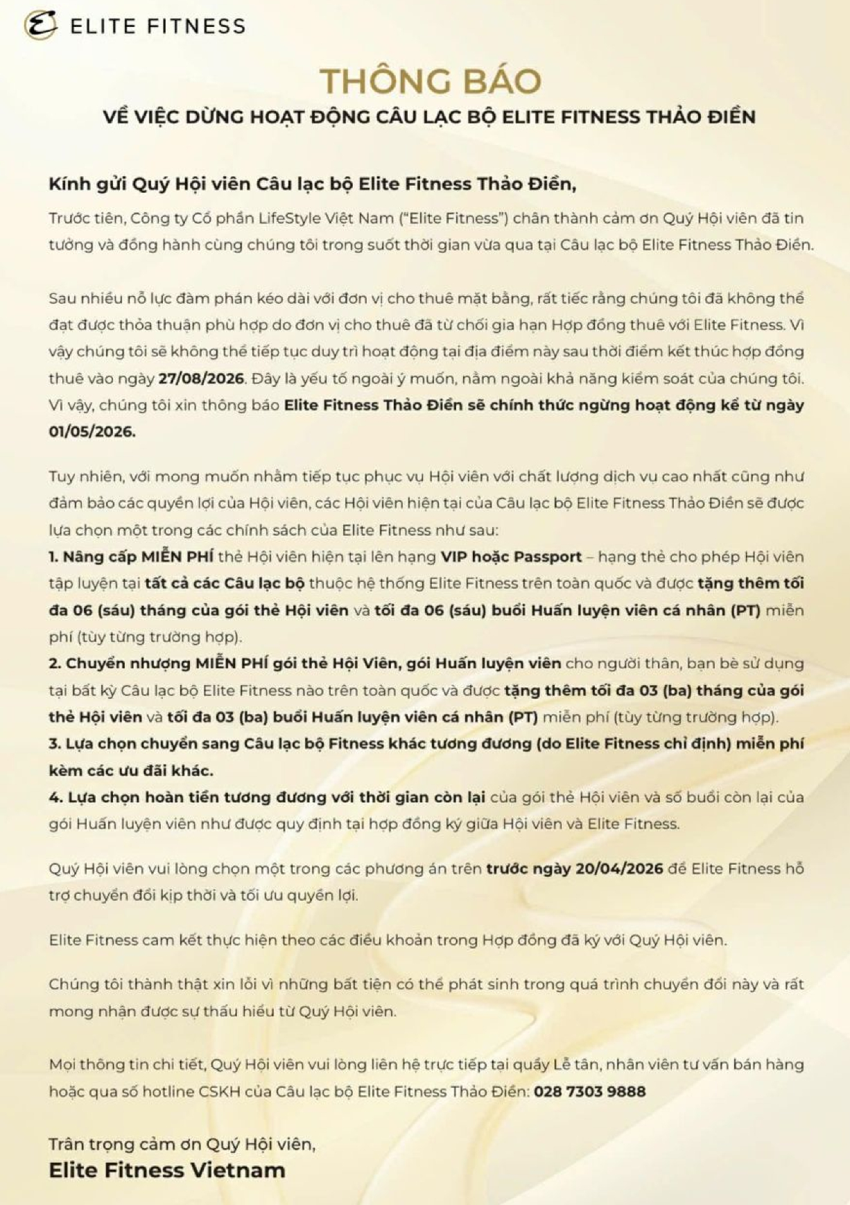 Từng l&agrave; chuỗi ph&ograve;ng gym sang xịn bậc nhất, Elite Fitness v&igrave; sao đ&oacute;ng cửa to&agrave;n bộ chi nh&aacute;nh tại TP.HCM?- Ảnh 1.