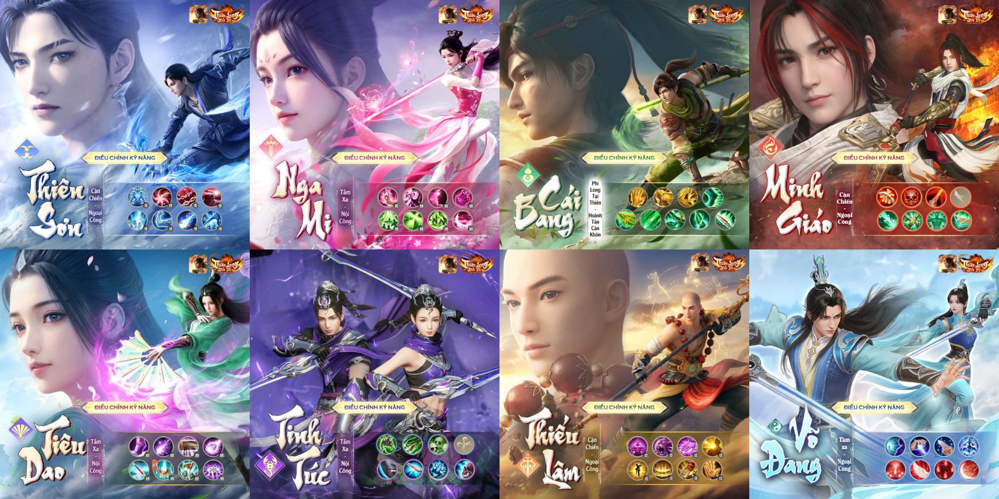 Ph&aacute;i mới Thi&ecirc;n Long: Thế lực mới xoay chuyển cục diện giang hồ Thi&ecirc;n Long B&aacute;t Bộ VNG - Ảnh 4.