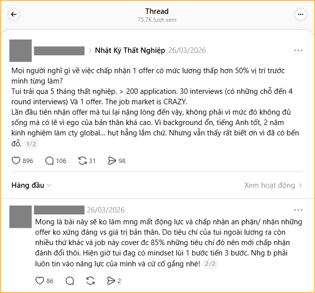 C&aacute;ch người thất nghiệp &ldquo;l&ugrave;i 1 bước, tiến 3 bước&rdquo;: Lương giảm 1 nửa vẫn hơn kh&ocirc;ng l&agrave;m ra tiền- Ảnh 1.