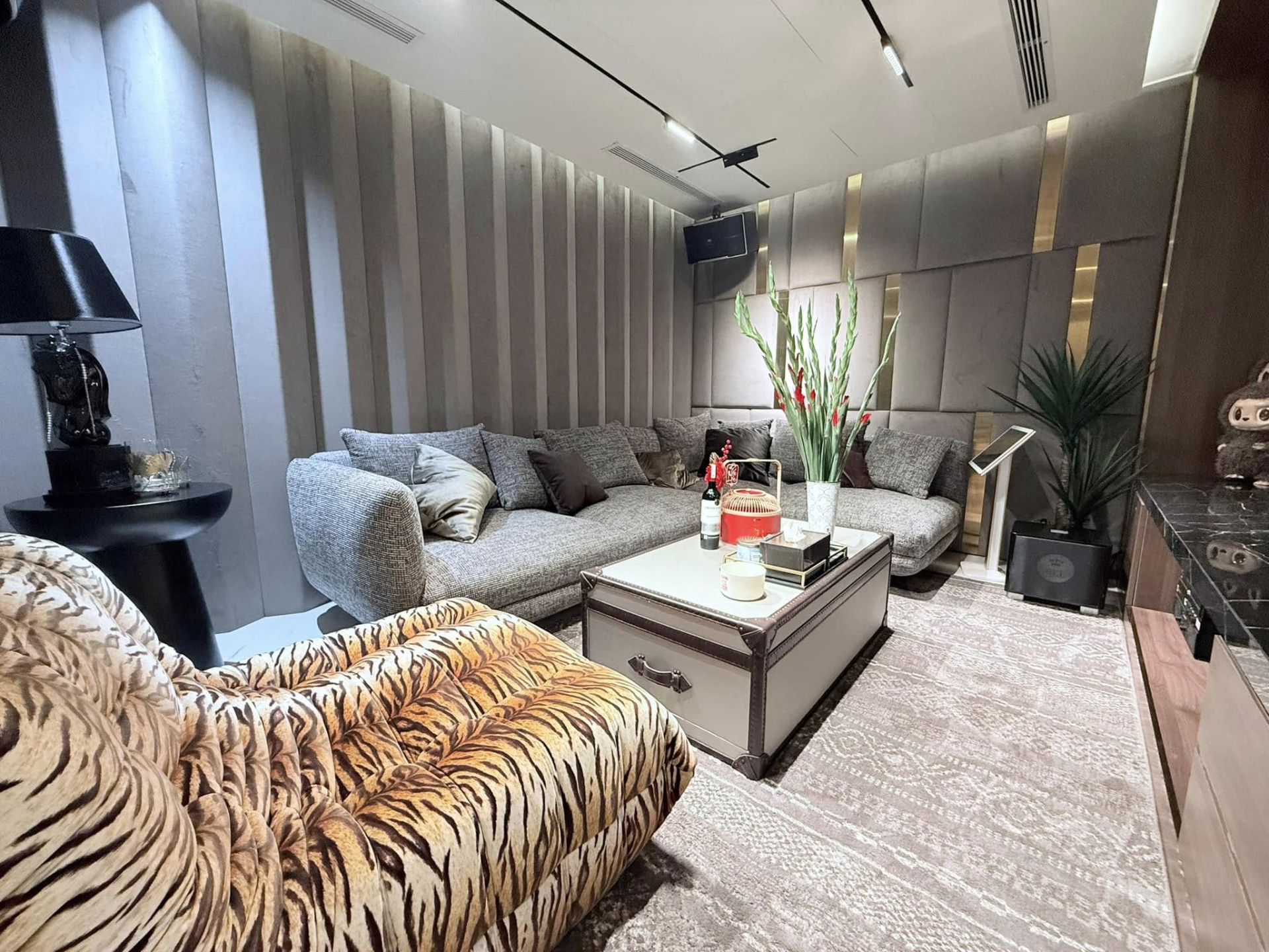 Biệt thự 200m&sup2; của Th&uacute;y Diễm - Lương Thế Th&agrave;nh ở Thủ Đức: Hệt resort 5, ph&ograve;ng chứa đồ hiệu sang như ngo&agrave;i store - Ảnh 12.