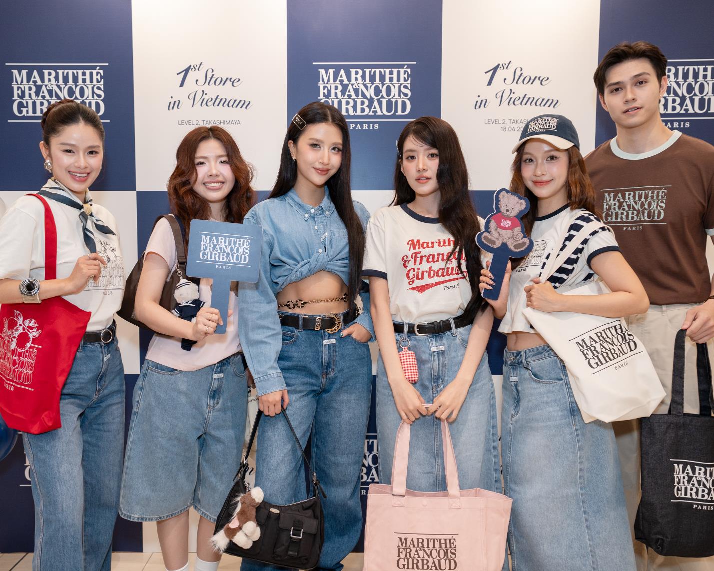 Quỳnh Anh Shyn, Tr&acirc;m Ng&ocirc;, L&ecirc; Chi &ldquo;l&ecirc;n đồ&rdquo; trẻ trung tại store đầu ti&ecirc;n của MARITH&Eacute; FRAN&Ccedil;OIS GIRBAUD - Ảnh 4.