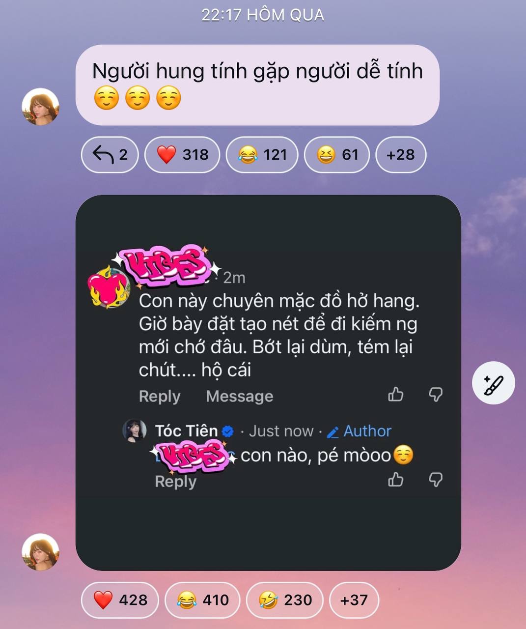 Bị n&oacute;i thẳng "mặc đồ hở hang để tạo n&eacute;t kiếm người mới", T&oacute;c Ti&ecirc;n đ&aacute;p lại 4 chữ- Ảnh 2.