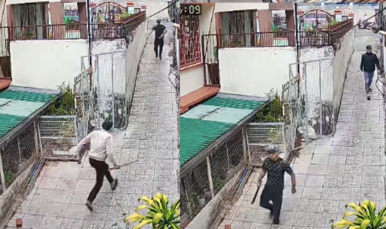 Nh&oacute;m thanh ni&ecirc;n d&ugrave;ng s&uacute;ng, dao d&agrave;i n&aacute;o loạn khu trọ ở Đ&agrave; Lạt - Ảnh 2.