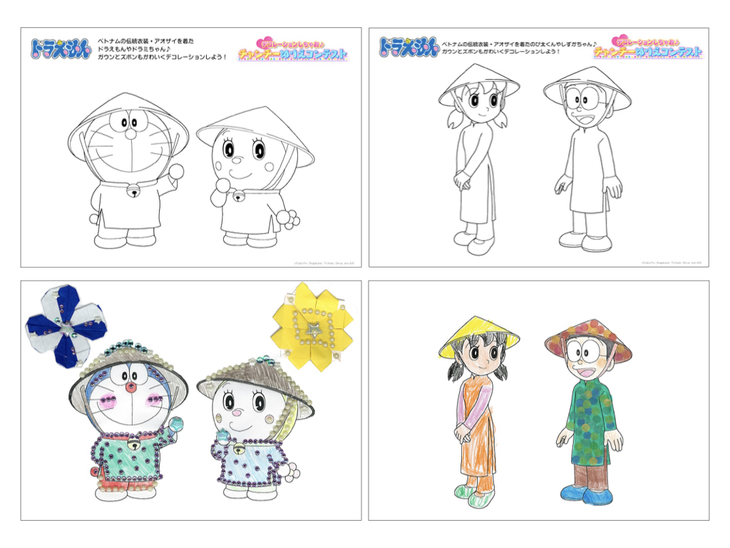 Doraemon ra mắt tập phim đặc biệt về Việt Nam, Shizuka diện &aacute;o d&agrave;i cực xinh khiến fan đổ gục- Ảnh 3.