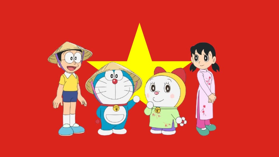 Doraemon ra mắt tập phim đặc biệt về Việt Nam, Shizuka diện &aacute;o d&agrave;i cực xinh khiến fan đổ gục- Ảnh 2.