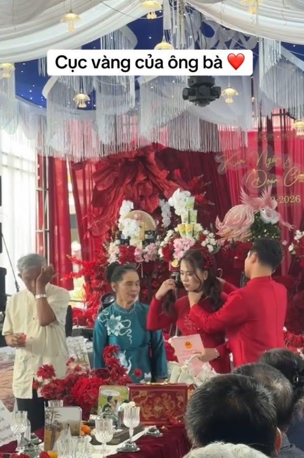 Đ&aacute;m cưới đặc biệt của c&ocirc; d&acirc;u H&agrave; Tĩnh: &Ocirc;ng b&agrave; trao v&agrave;ng, sổ đỏ, gi&aacute; trị nhất l&agrave; 2 chiếc ghế trống v&agrave; bức thư tay- Ảnh 4.