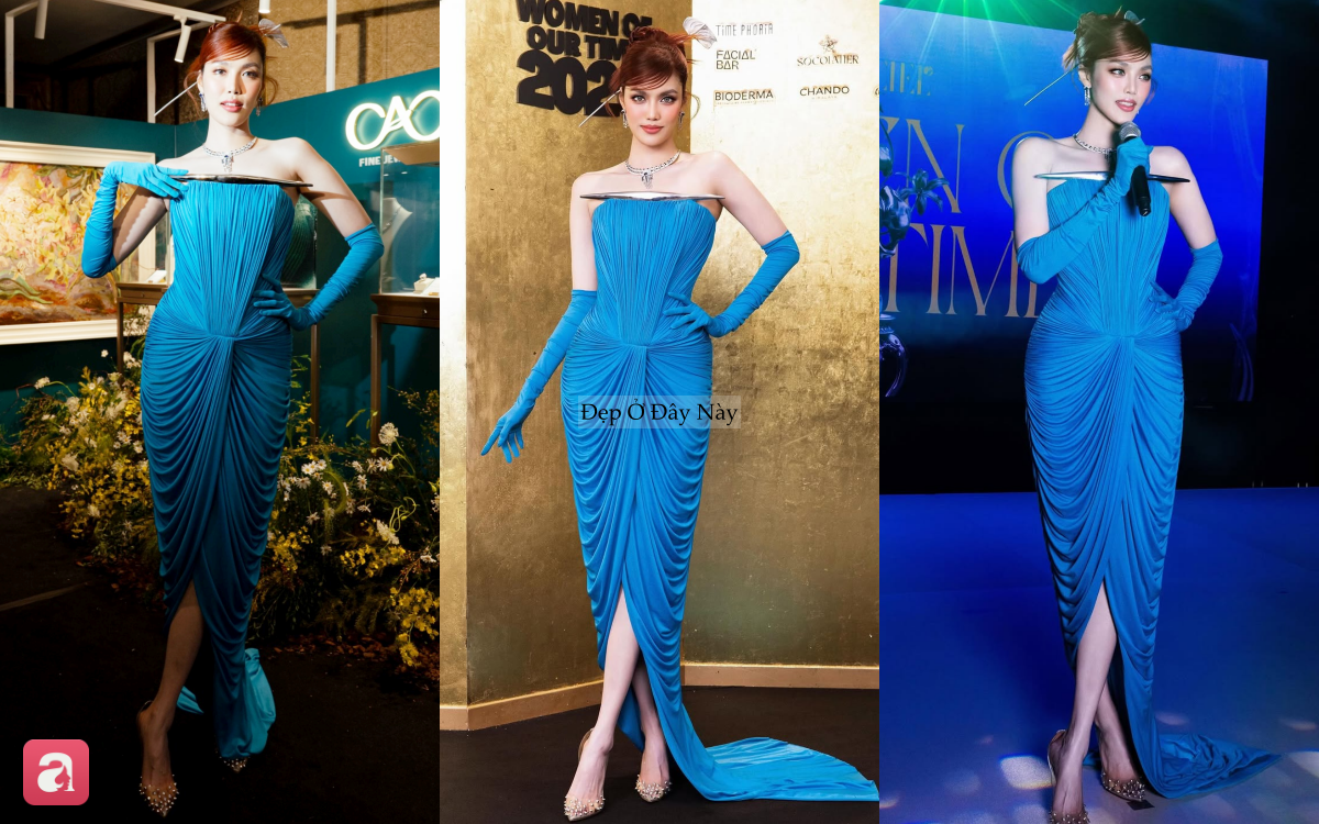 Ngu Thư H&acirc;n diện đầm của NTK Việt, đụng h&agrave;ng cực gắt với Lan Khu&ecirc;- Ảnh 5.